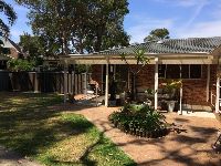 Norah Heads backyard