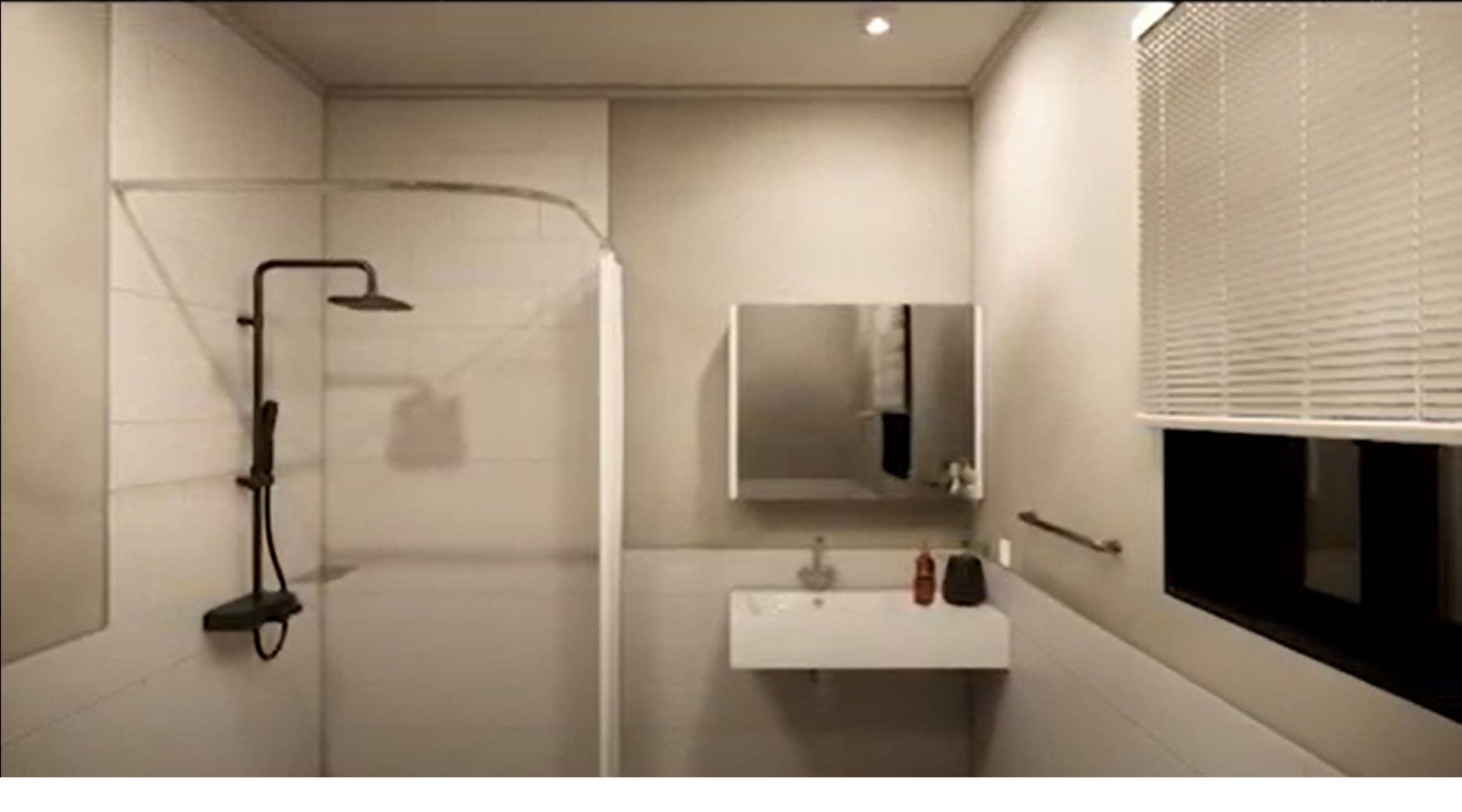 Clyde Shower Basin Render