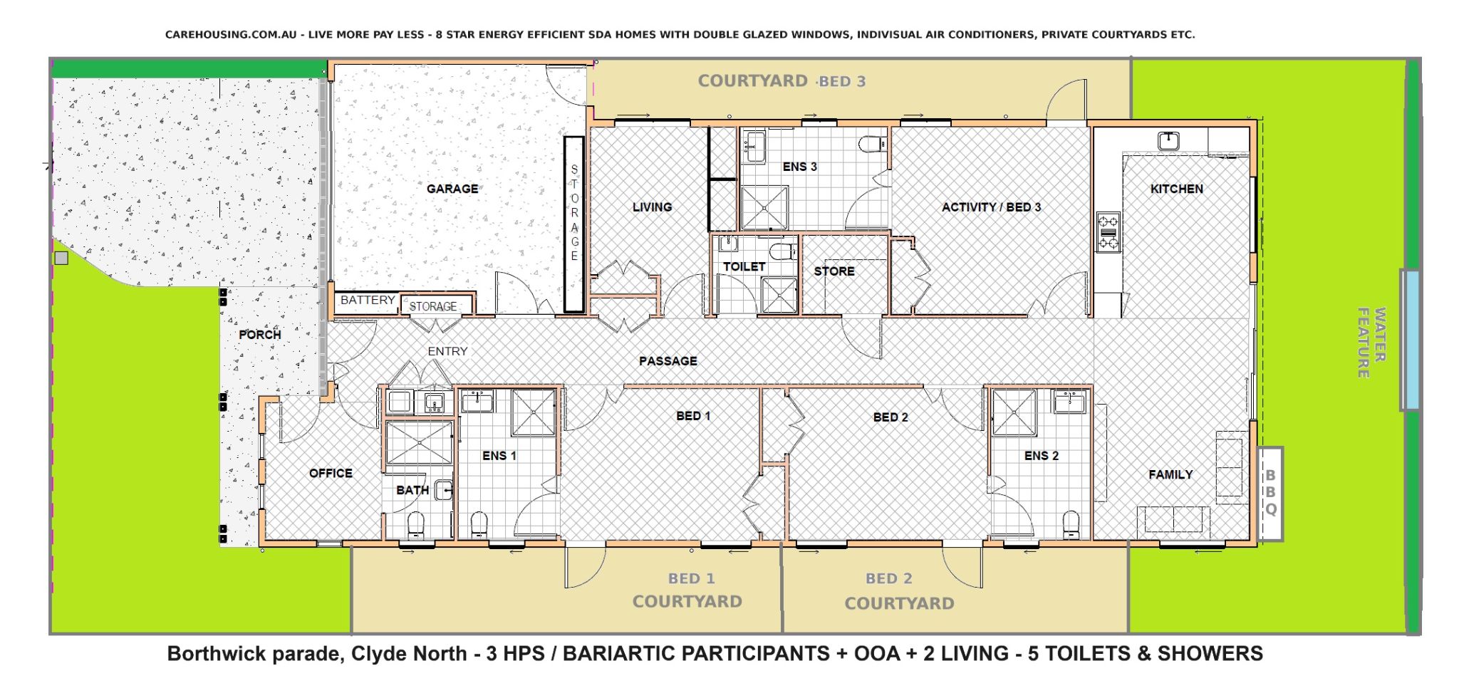 CLYDE NORTH FLOOR PLAN