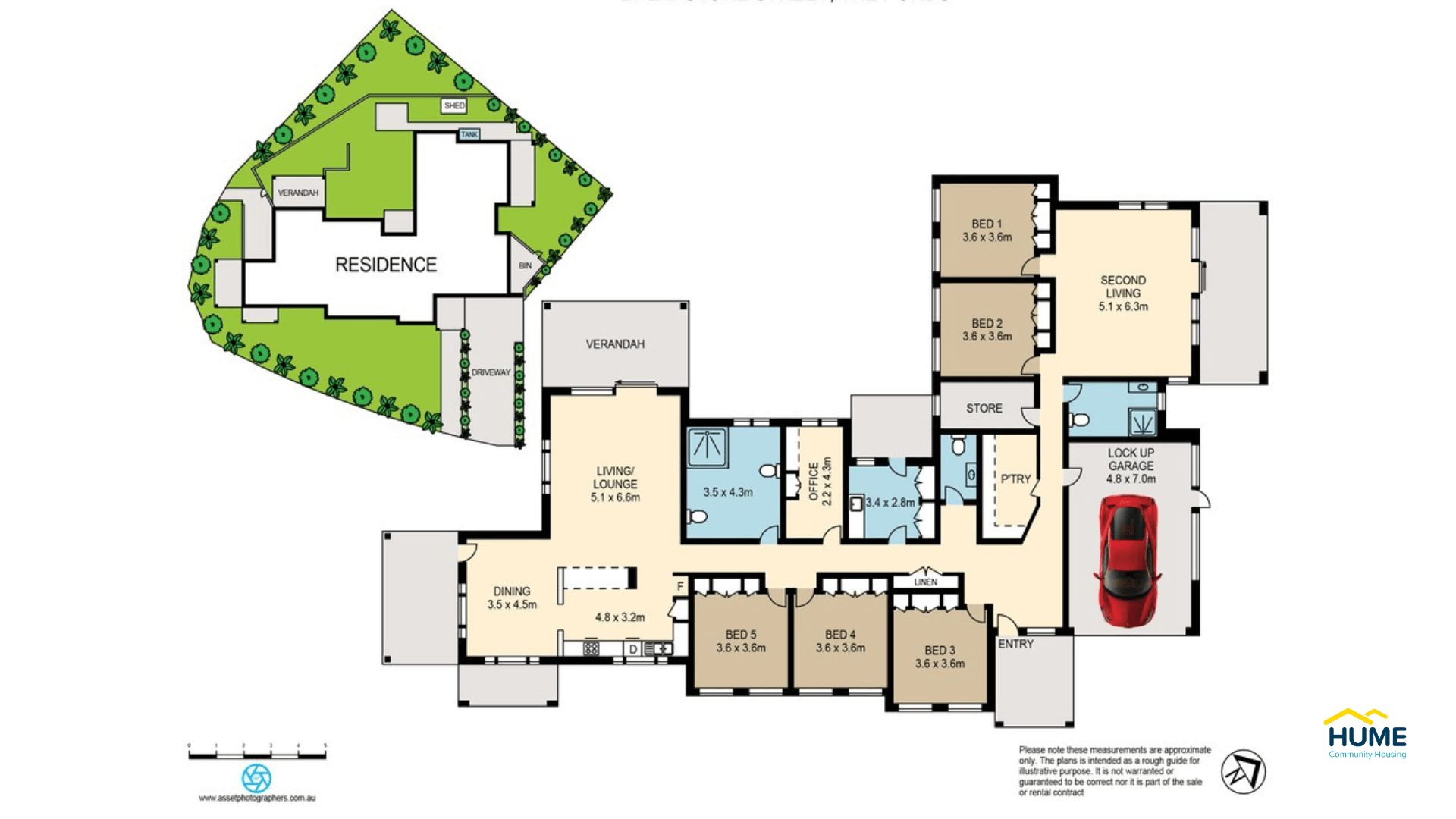 The Ponds floor plan Oct 2023