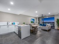 The Hedge   kitche and living