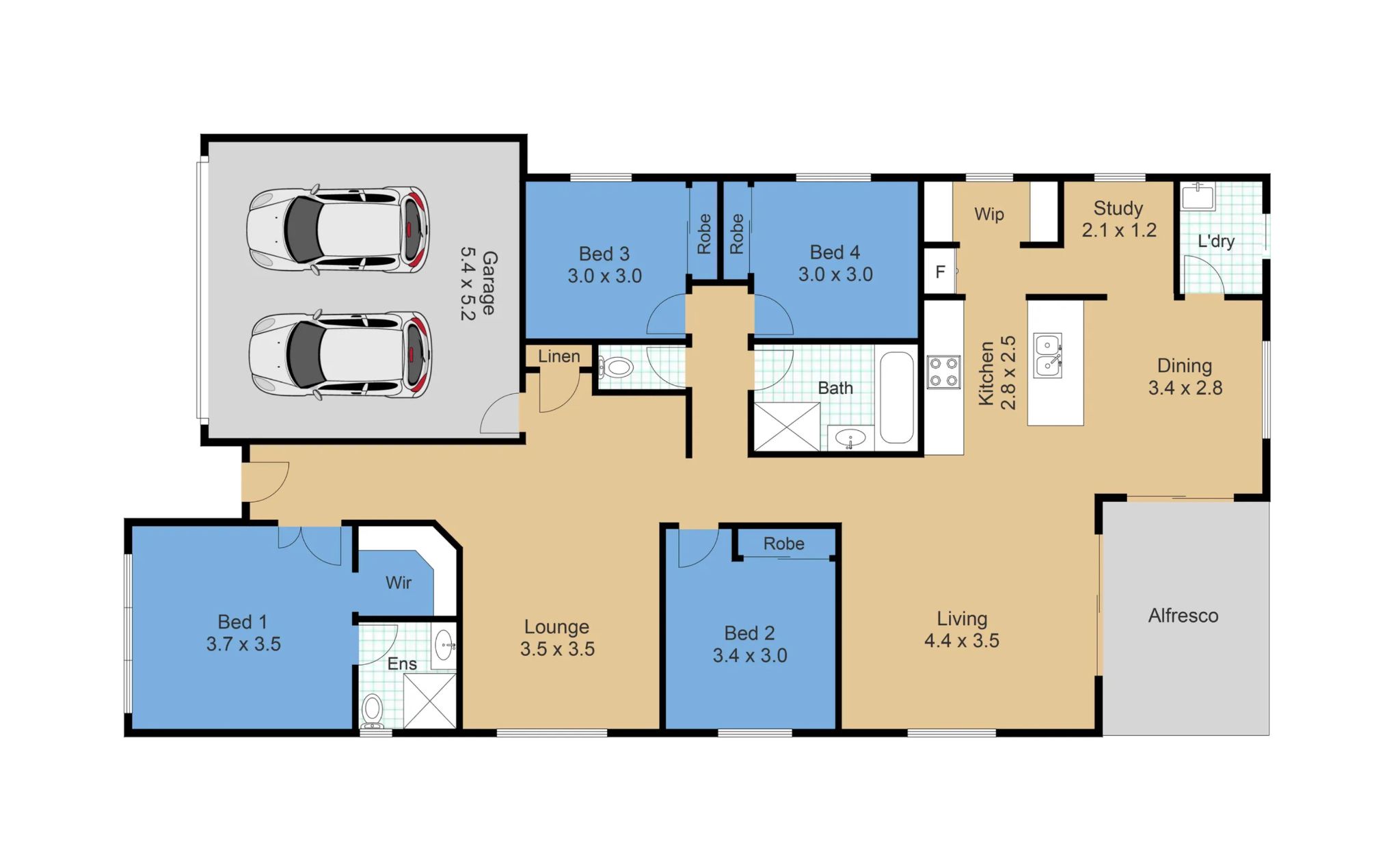 jordan springs   floor plan.