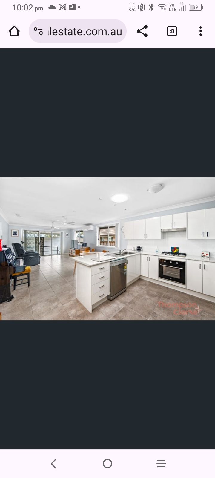LIVING ROOM AND KITCHEN