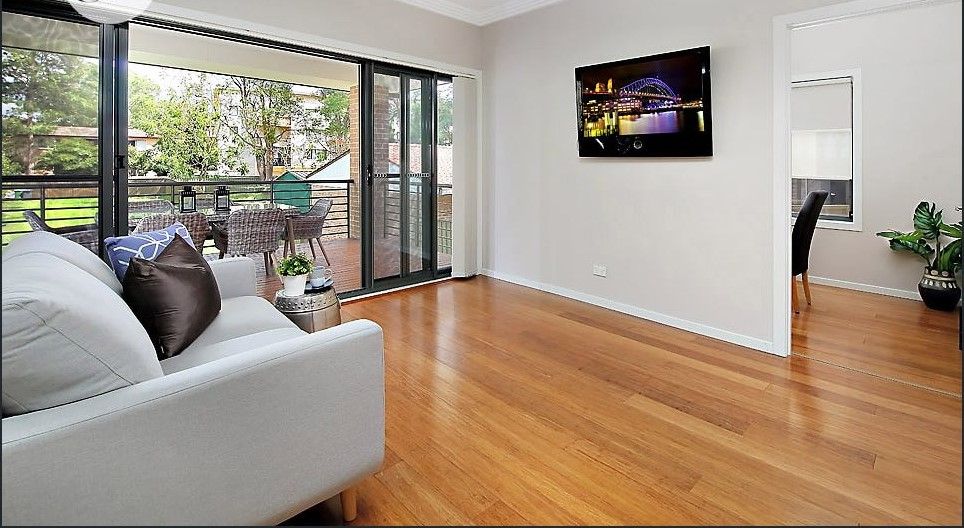 Casual living area leading to verandah