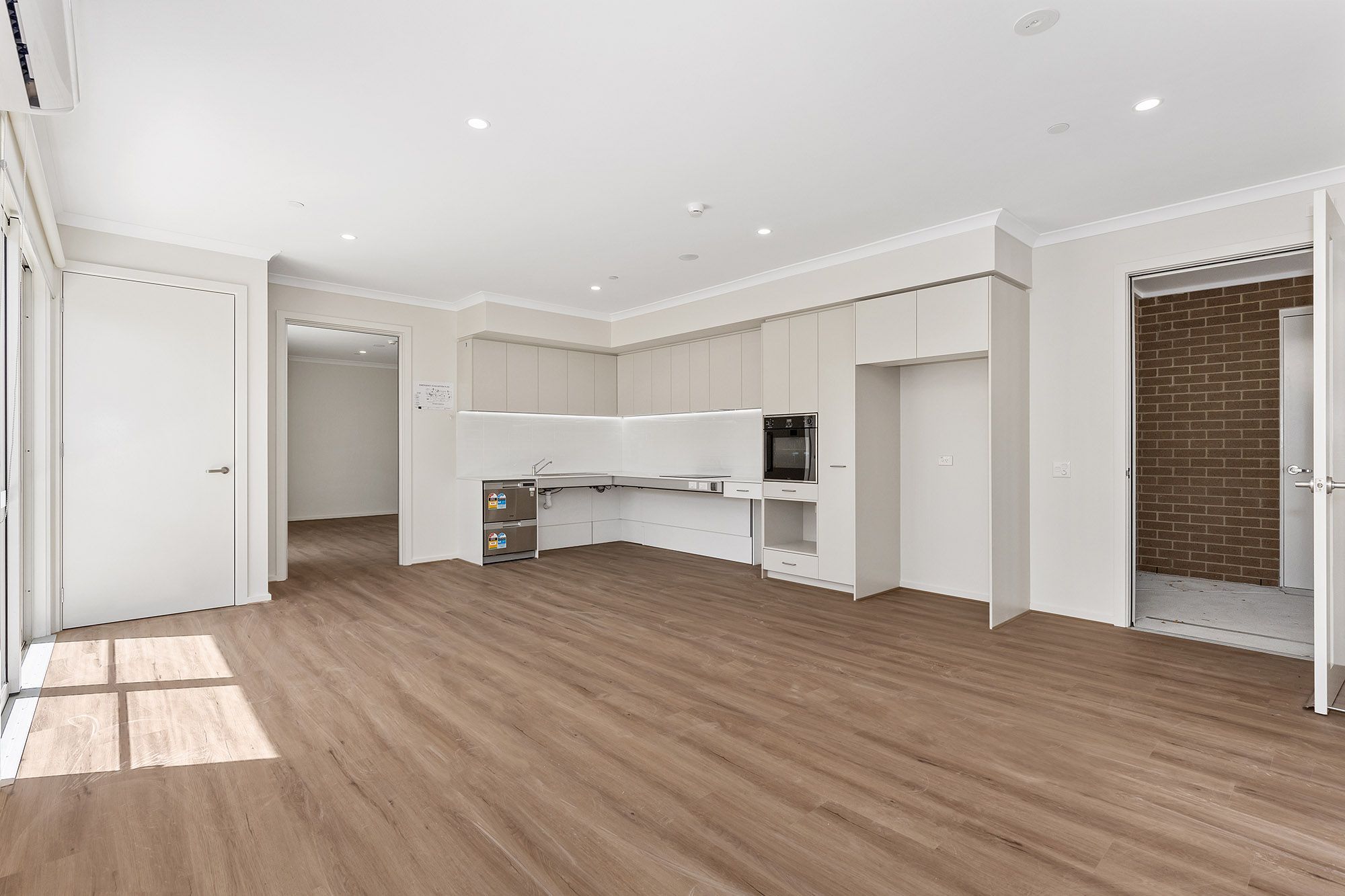 Langford   Unit 2 Entrance Living Dining Kitchen Bedroom LR No Logo