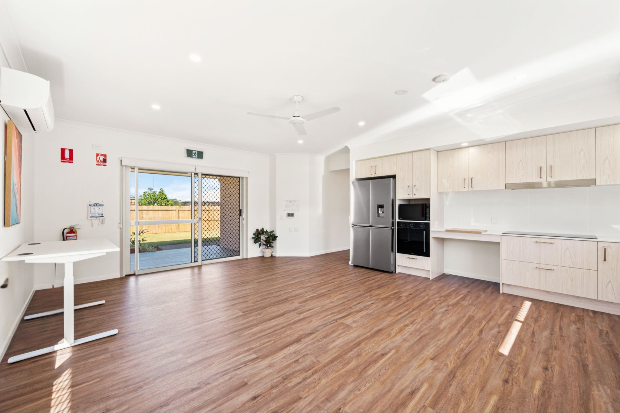 Living room and alfresco