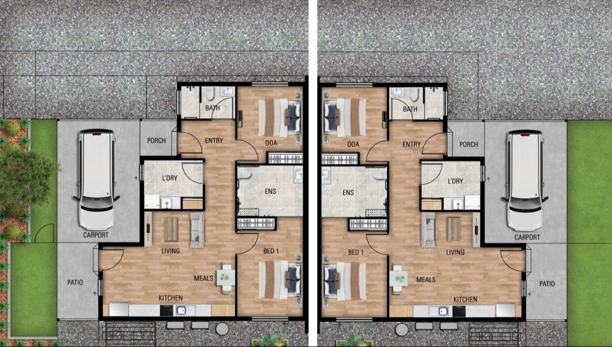 5   English St 7 - Floorplans