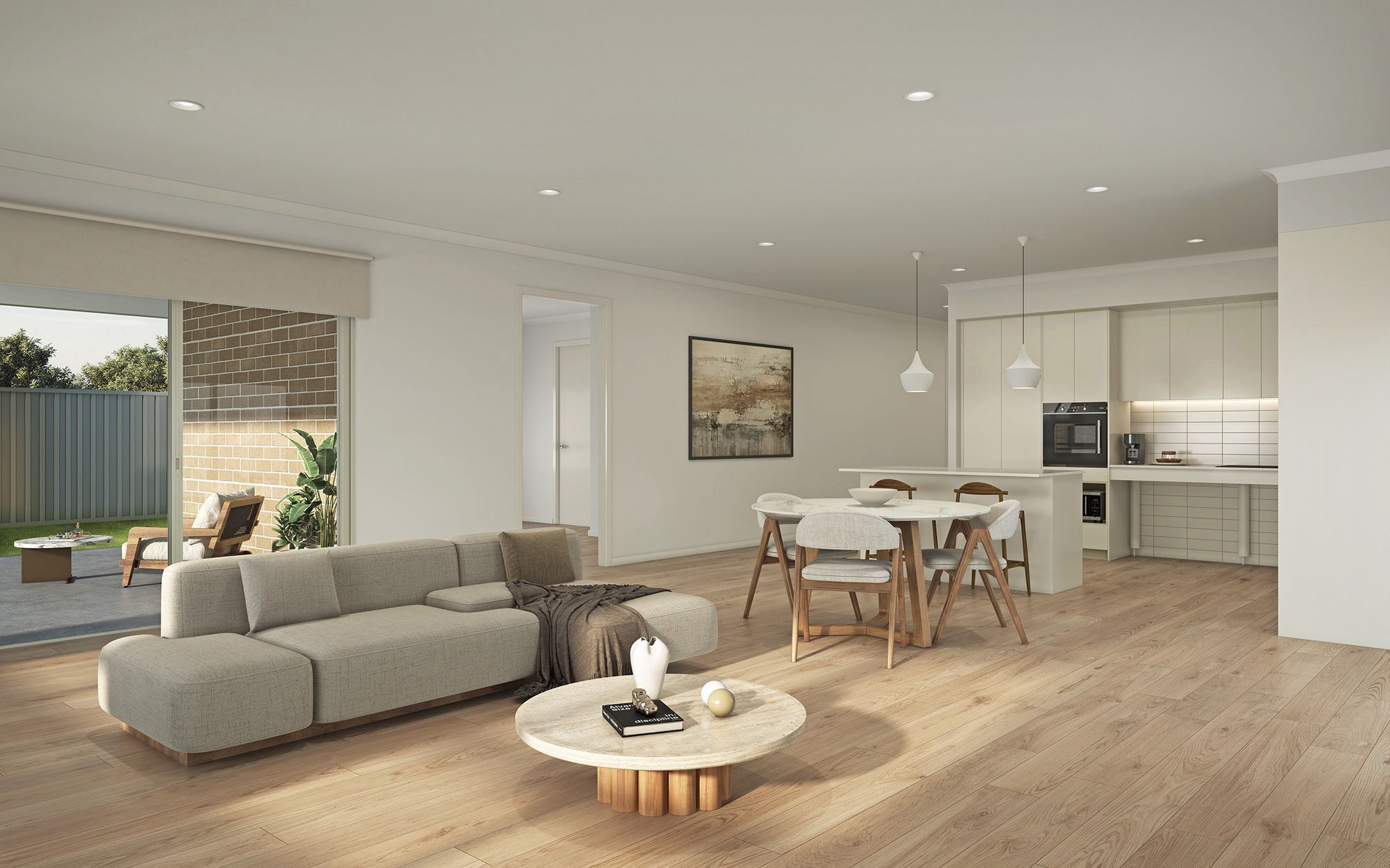 Mt Barker 1 Bed Living Dining Kitchen LR