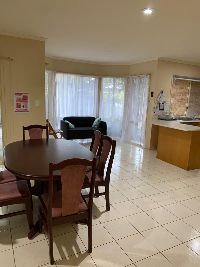 Grady dining and sitting area