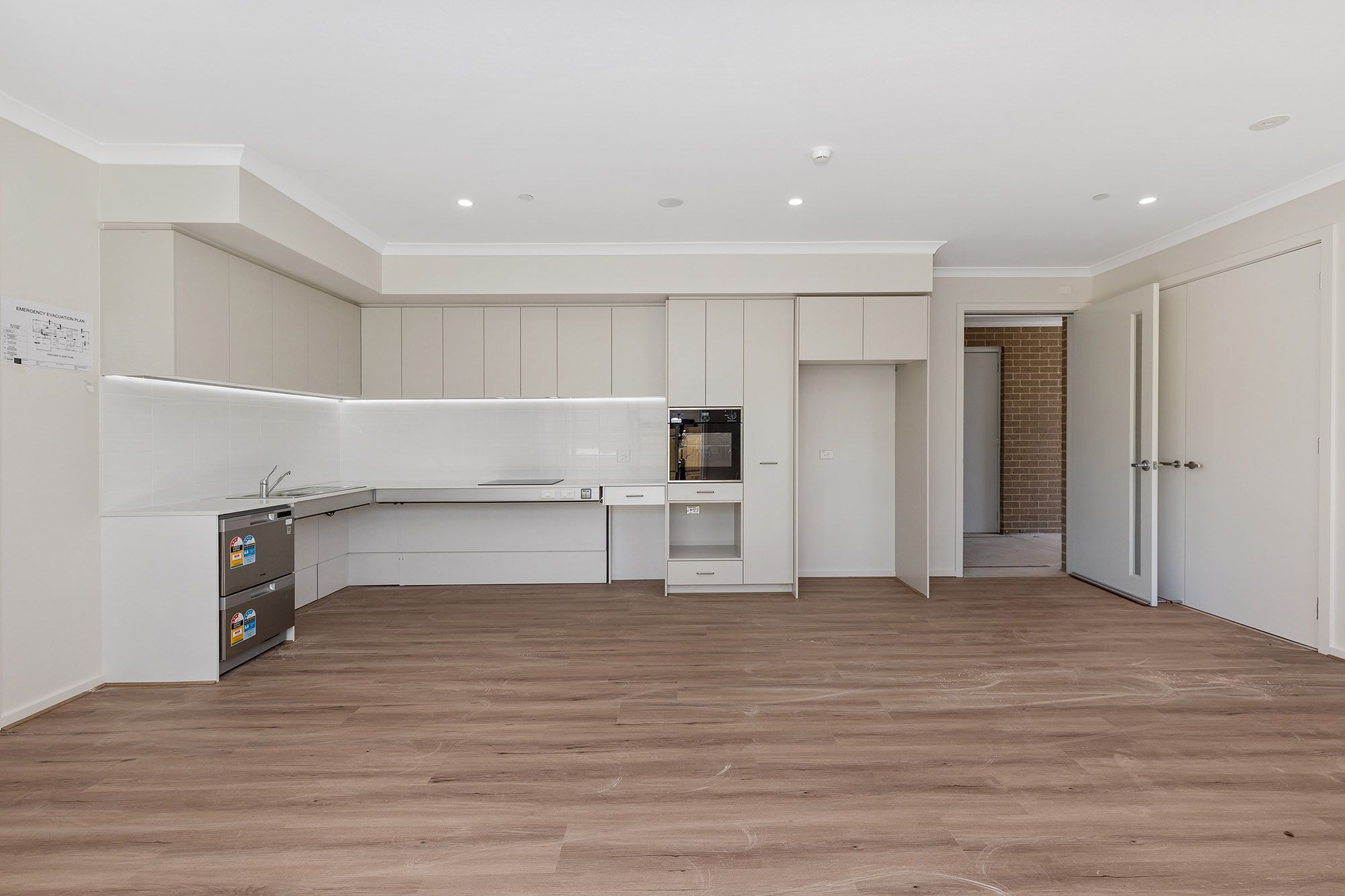 Langford   Unit 2 Living Dining Kitchen Entrance LR No Logo