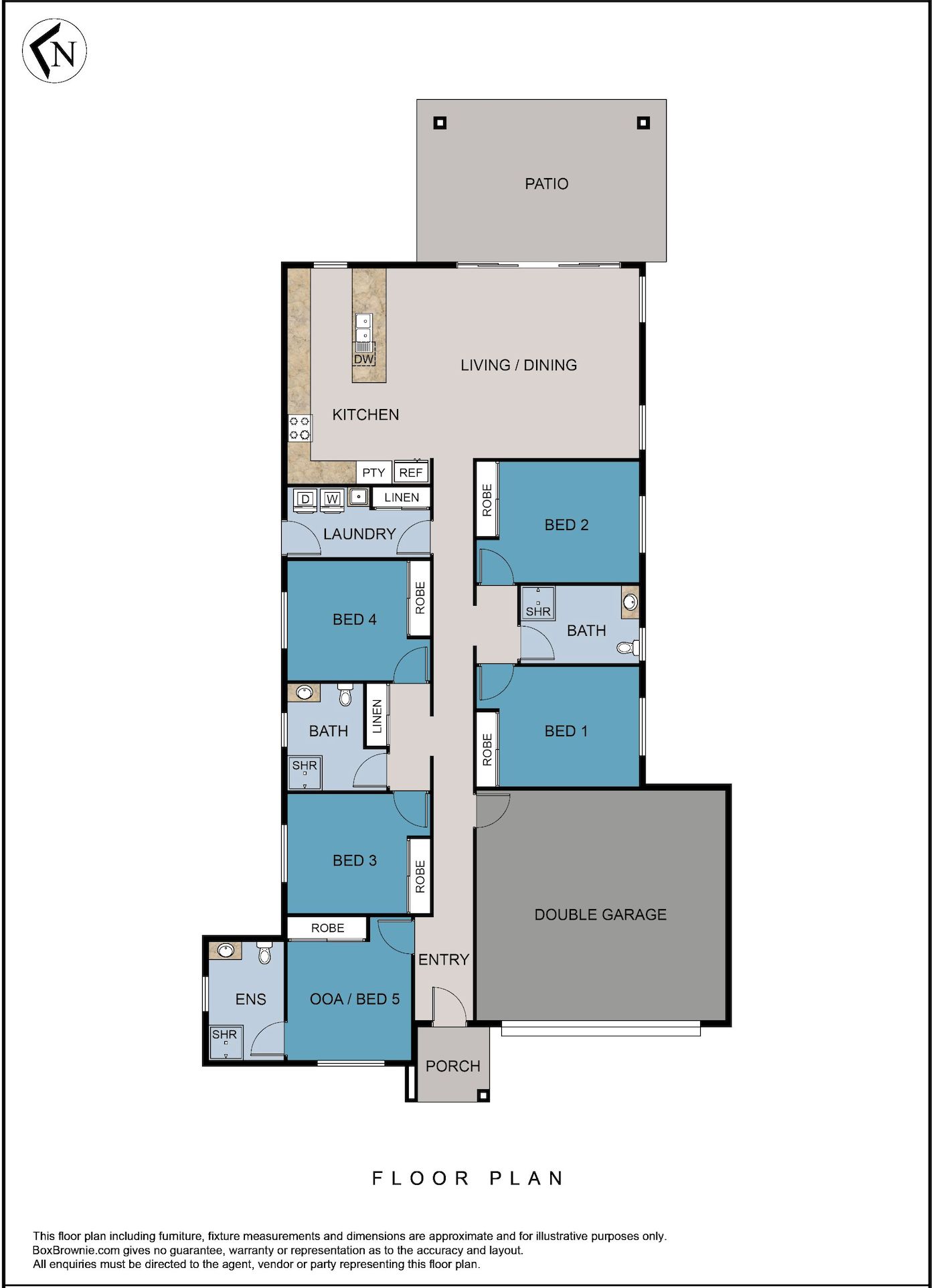 Floor Plan   49 Farmer Dr, Meringandan West