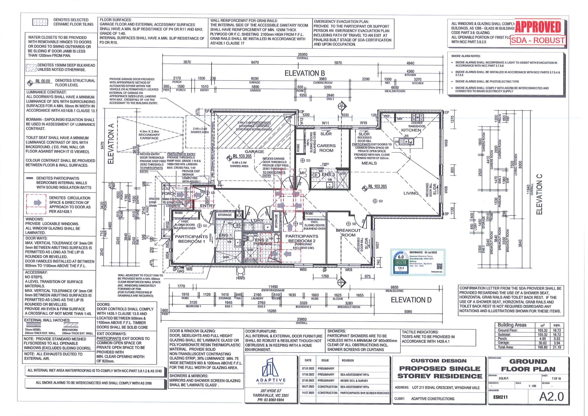 Flool Plan Lot 211 Eshal