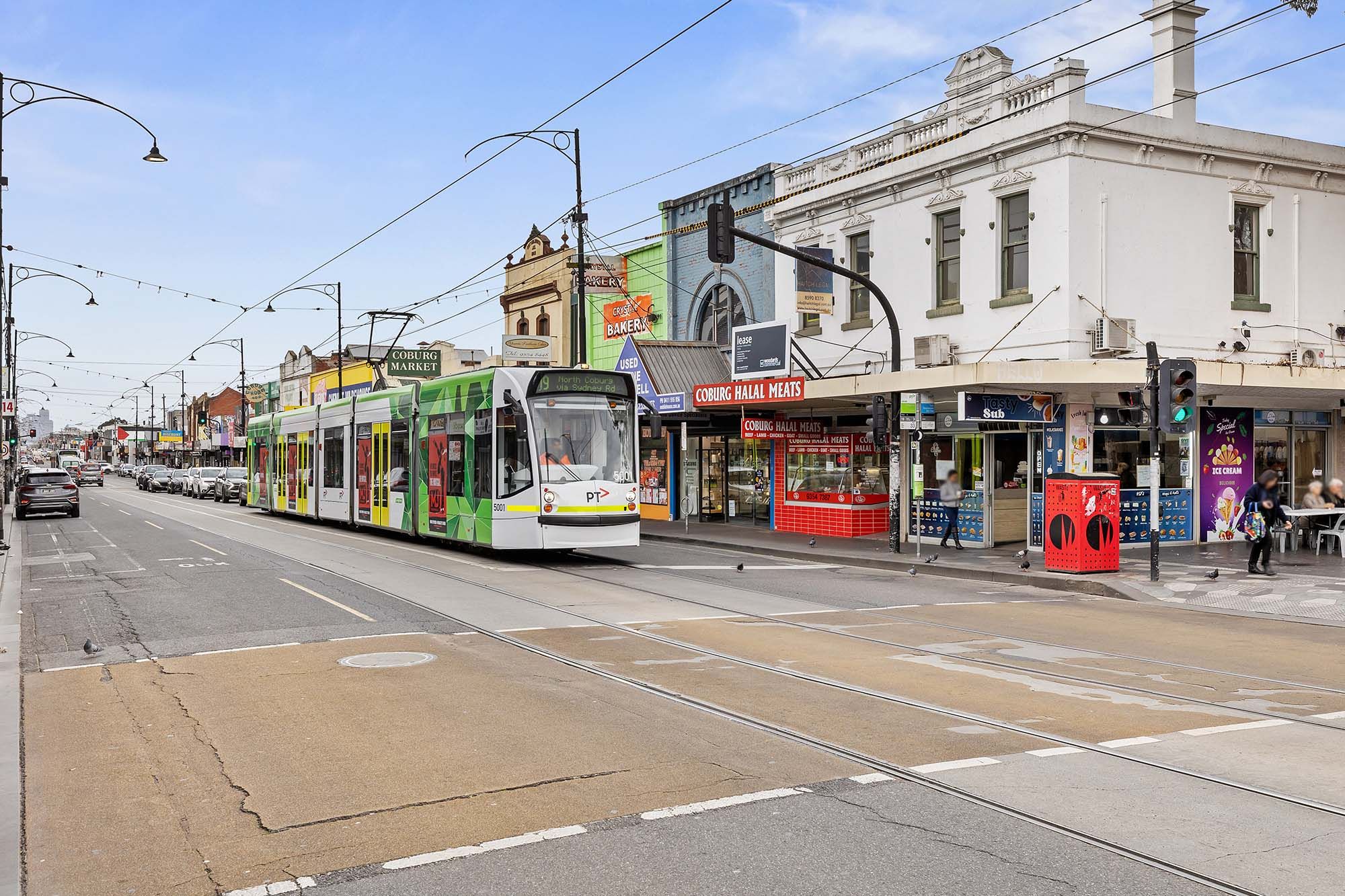 Coburg   Sydney Rd Local Shopping Strip LR No Logo