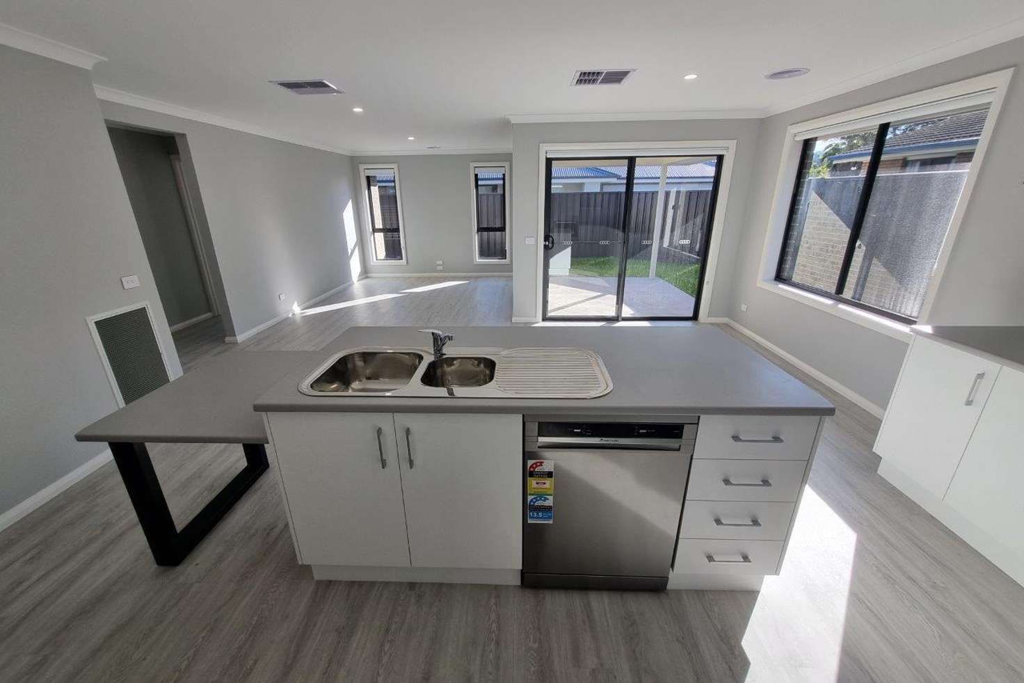 Kicthen Facing dining and living