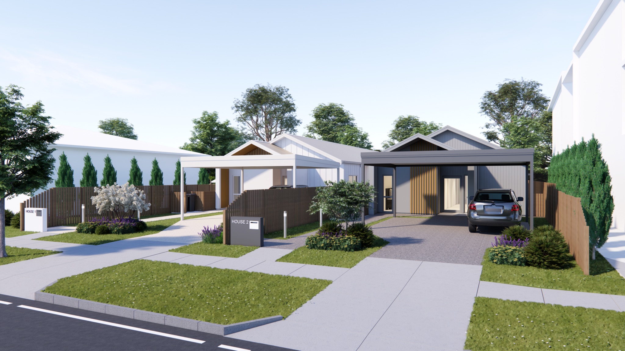 GREENFORT MITCHELTON - HOUSE 1 & 2_VIEW 1
