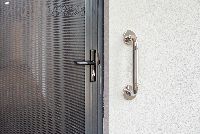Marine Grade Stainless Steel Swinging Security Door
