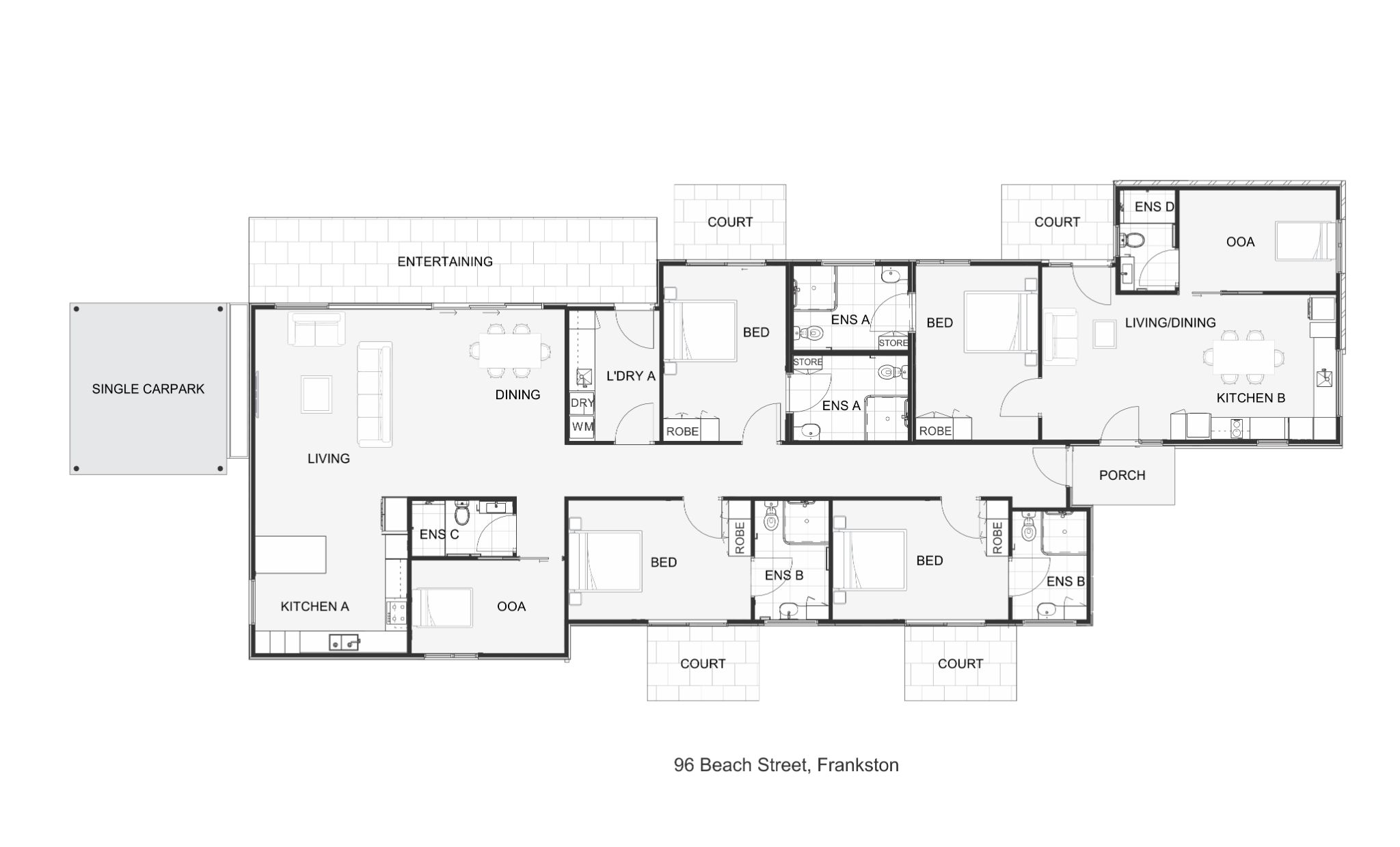 96 Beach Street Floor Plan