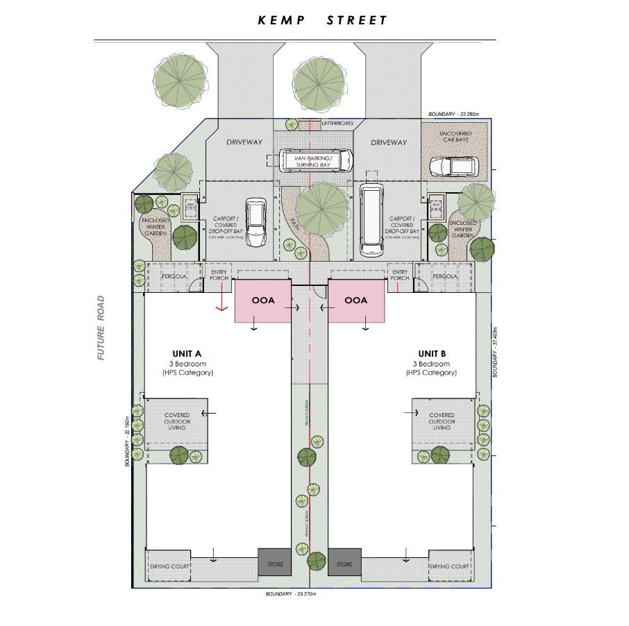 Kemp Street Site Plan