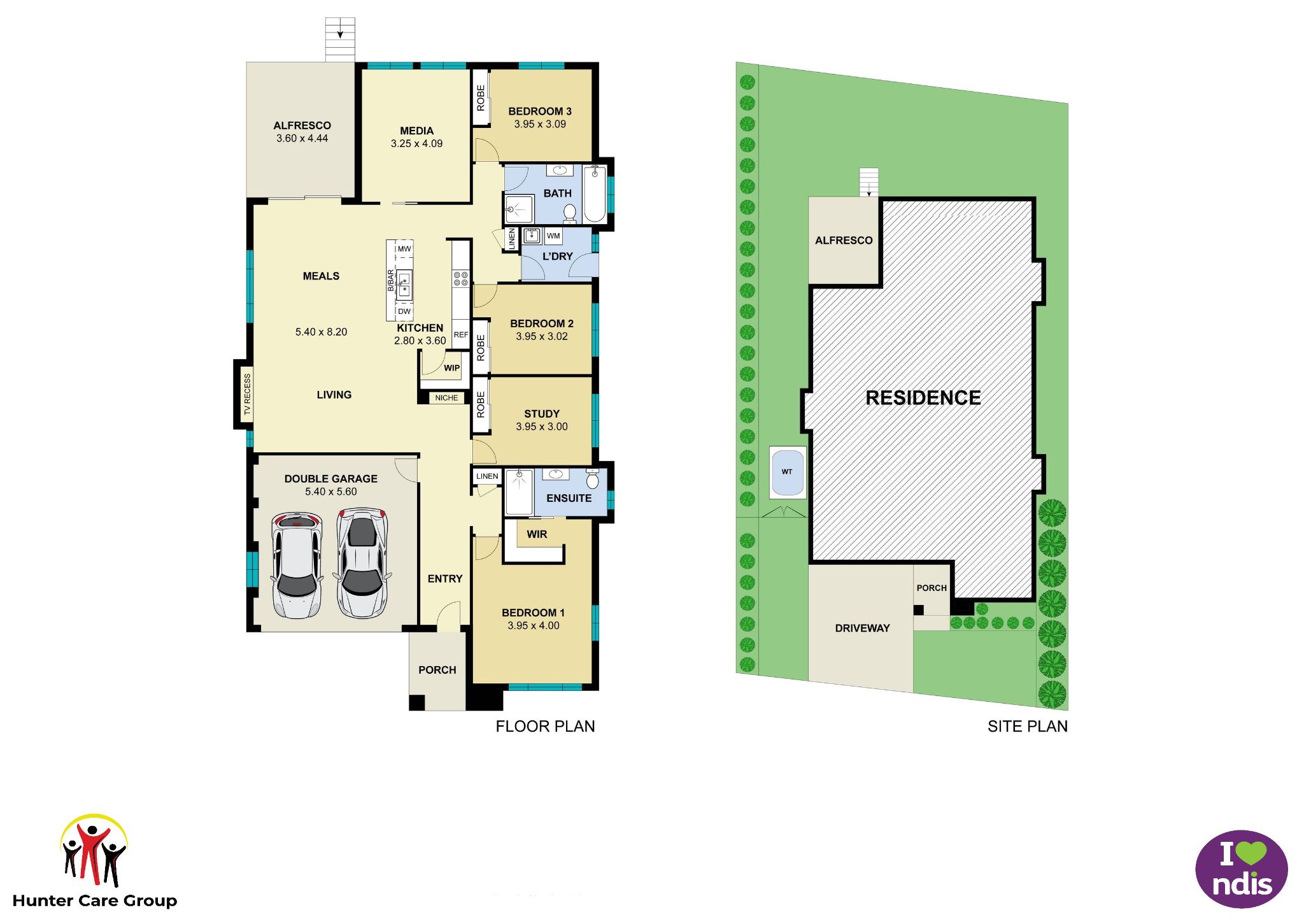 Floor Plan Complete with logos
