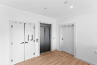 apartment door view with lift