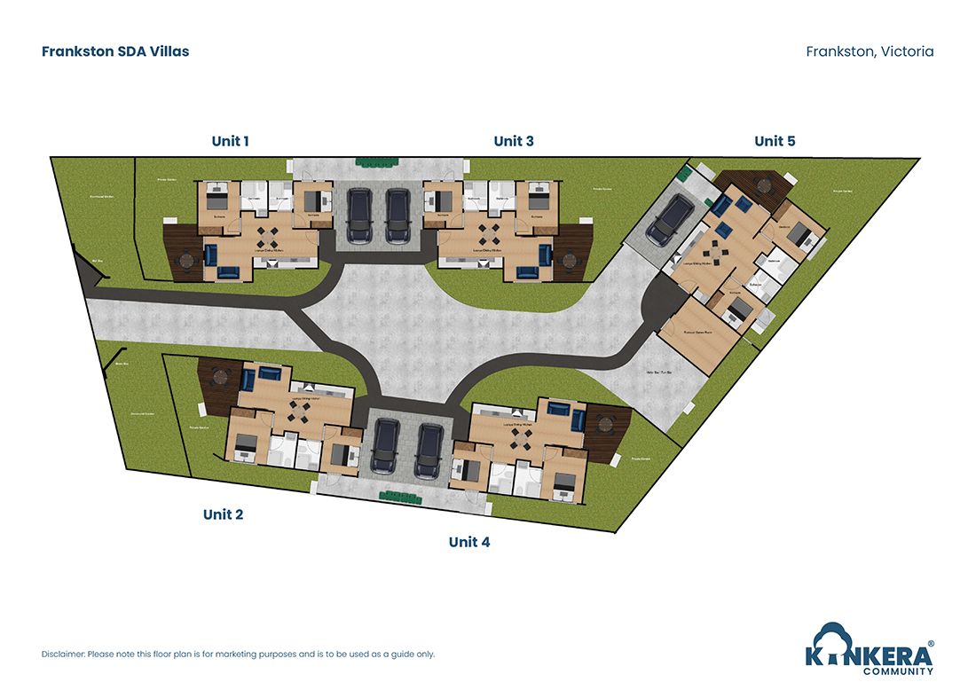 Frankston SDA Villas VIC_2 BR_Robust_Villas_Floorplan_Small Size