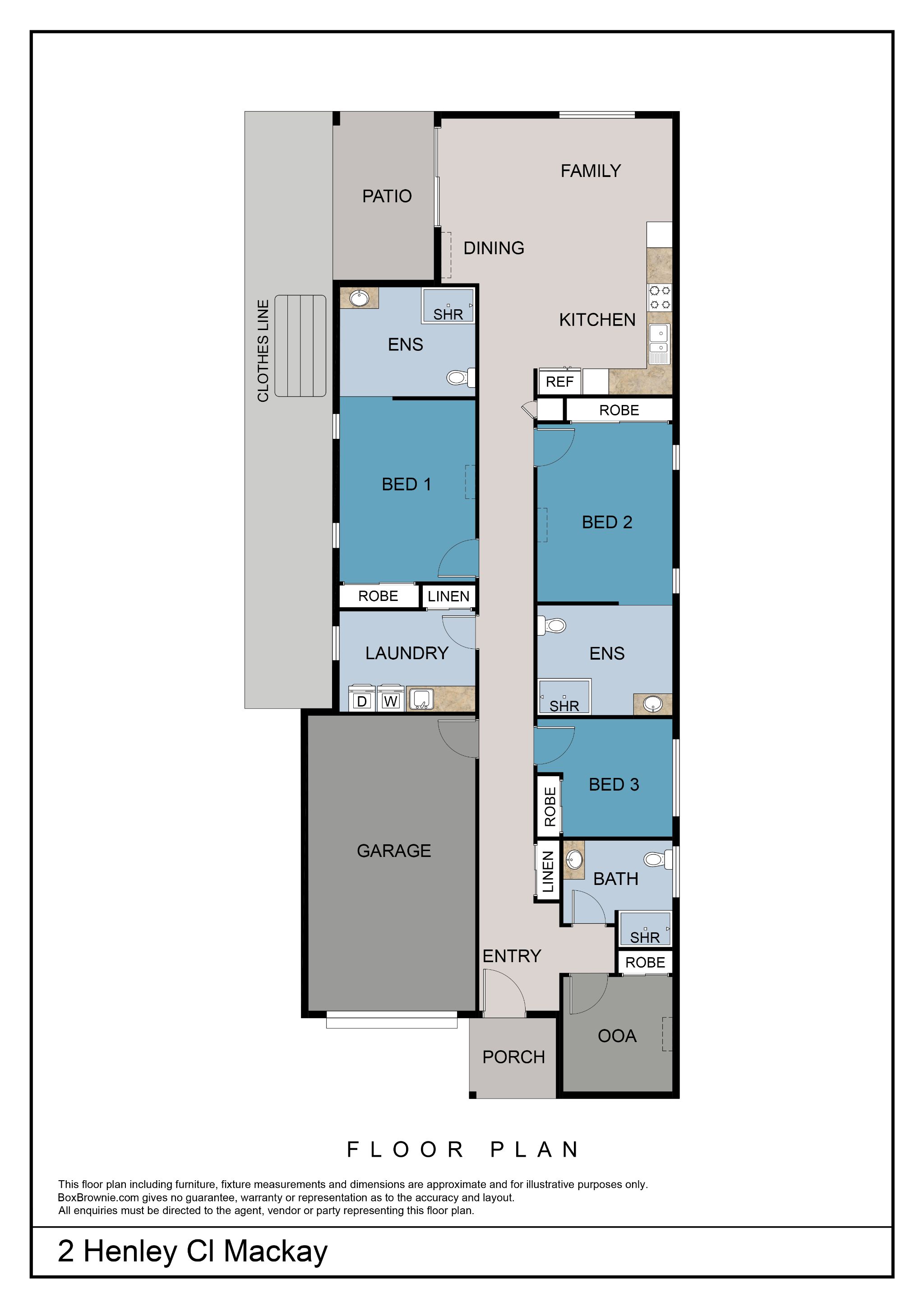 Henly Cl BB Floorplan