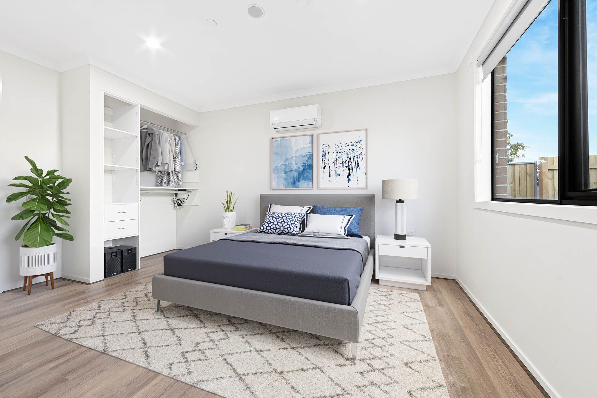 Spaces  Childers) - Bedroom 1 LR No Logo