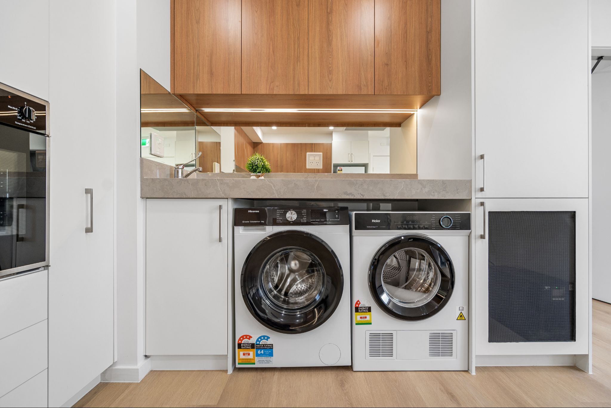 Inbuilt Washer and Dryer