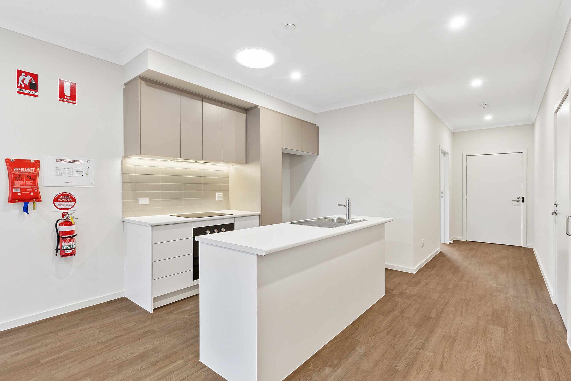 Maude   Dwelling 1 Kitchen and Hallway LR No Logo