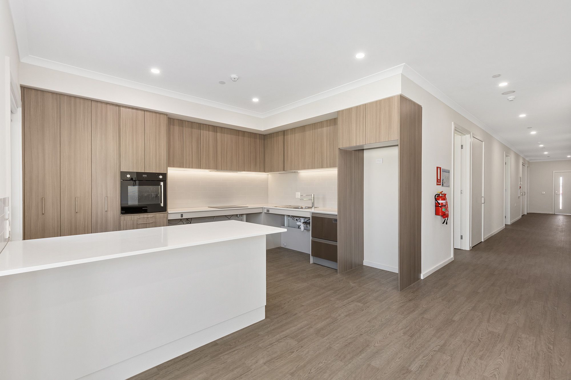 Spaces  Sandringham) - Kitchen and Hallway LR No Logo