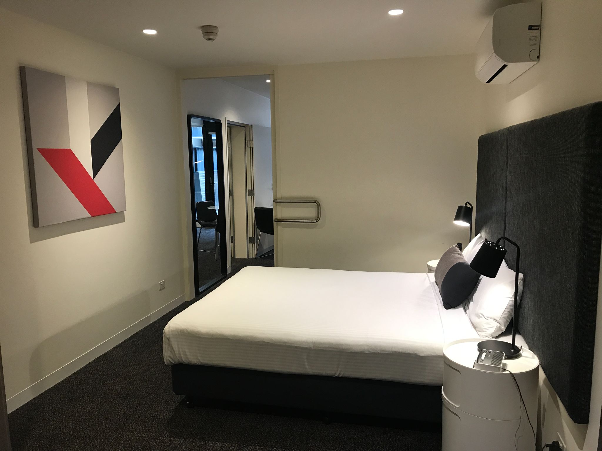 One Bedroom Apt Accessible   Bedroom