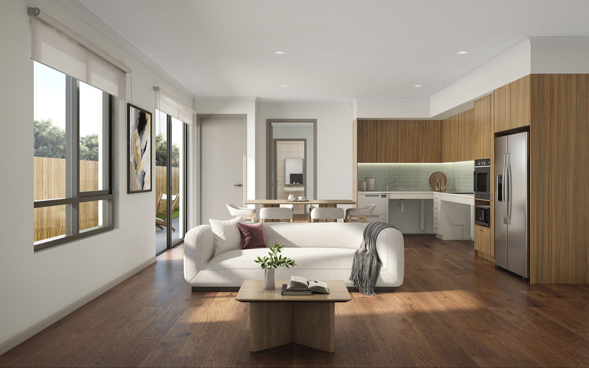 1 Bed Living Dining Kitchen LR