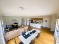 kitchen and living areas