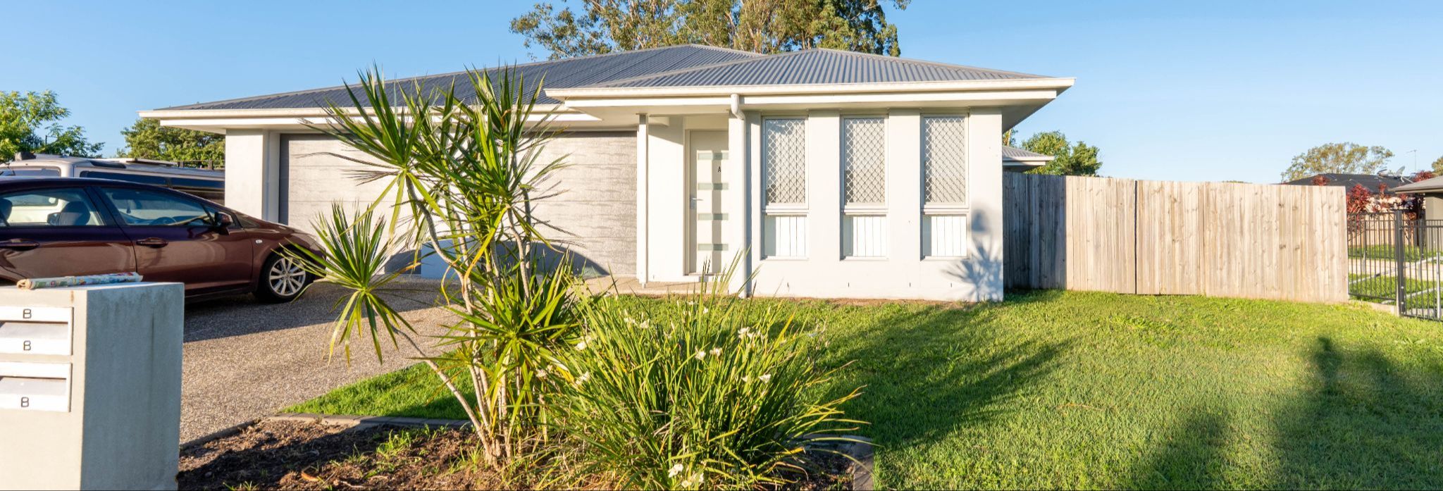 Front of Duplex