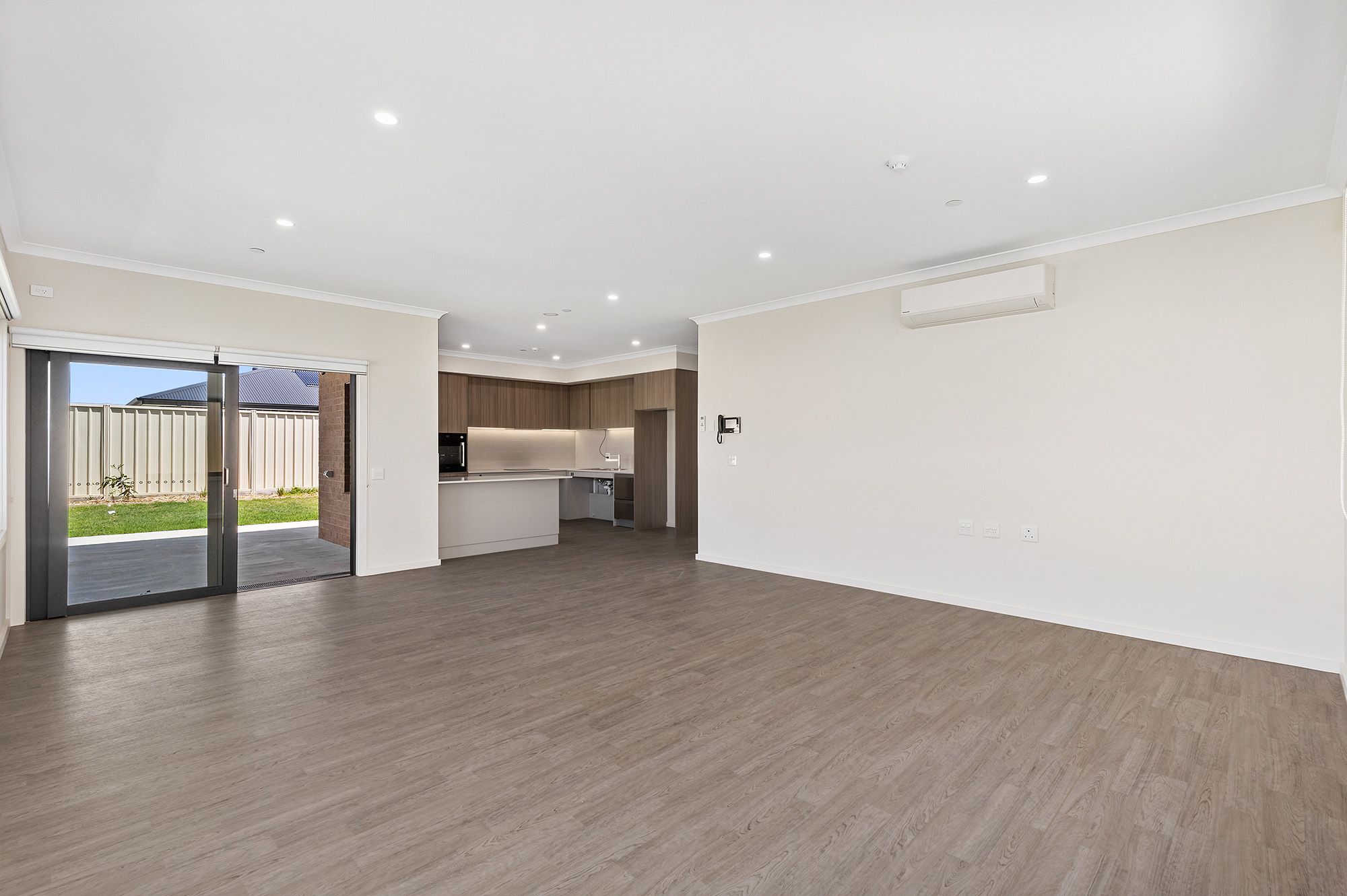 Spaces  Sandringham) - Living Dining Kitchen Alfresco 1 LR No Logo