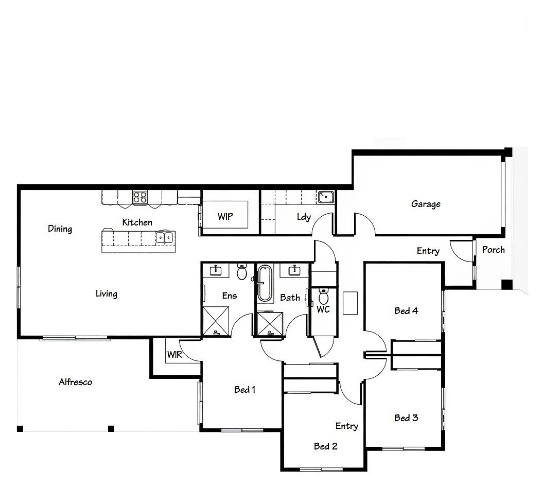 Redbank Plains Floor Plan