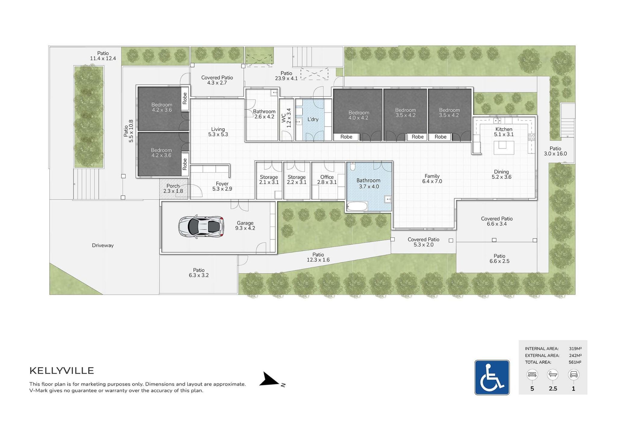 Kellyville A174 Floorplan
