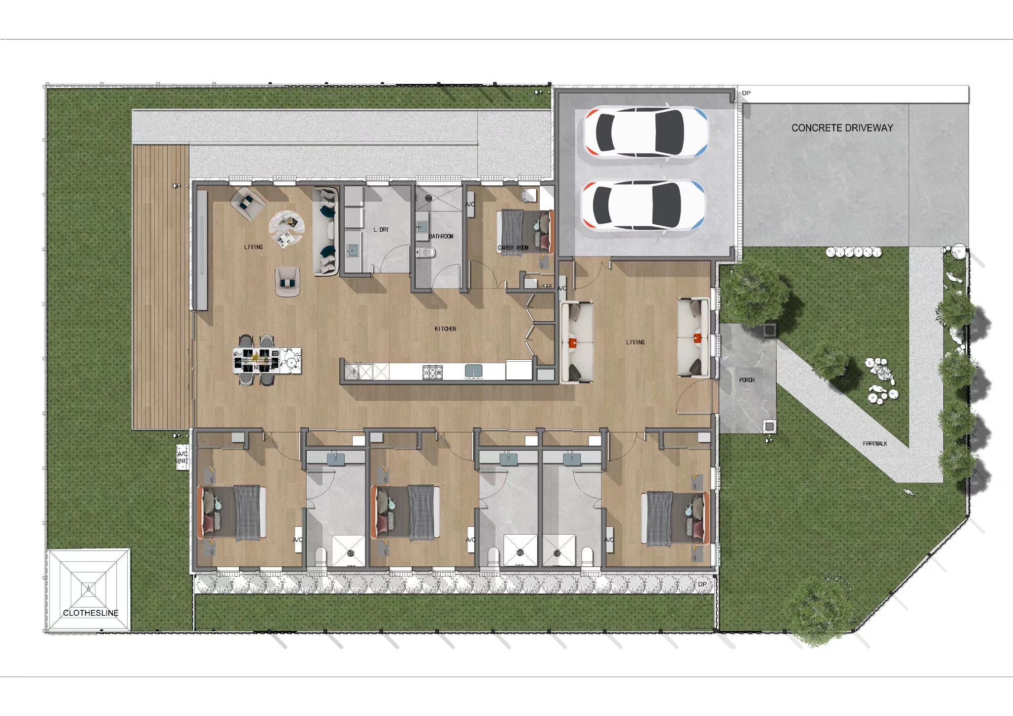 Hampton Park Floor Plan