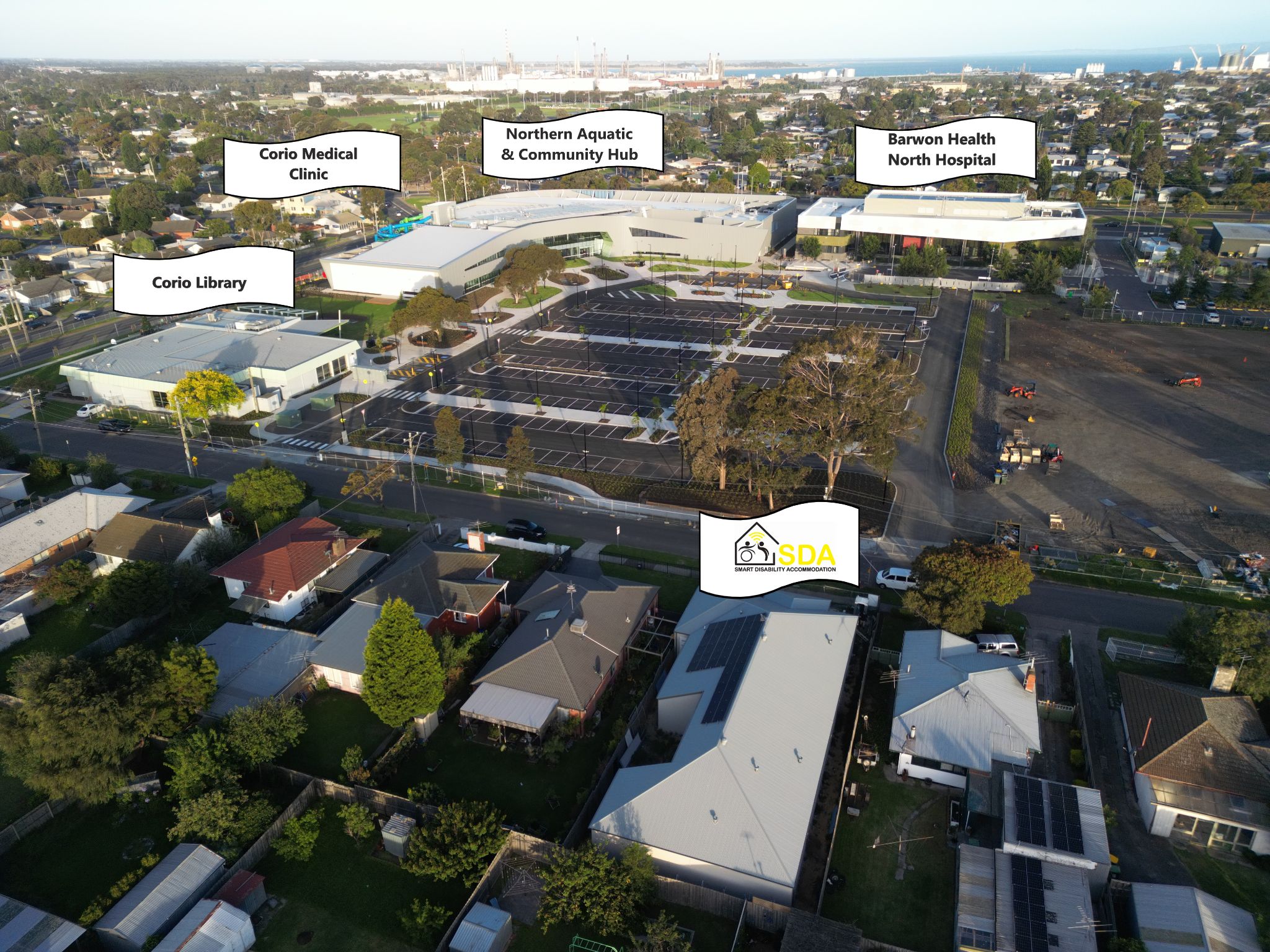 Location drone photo
