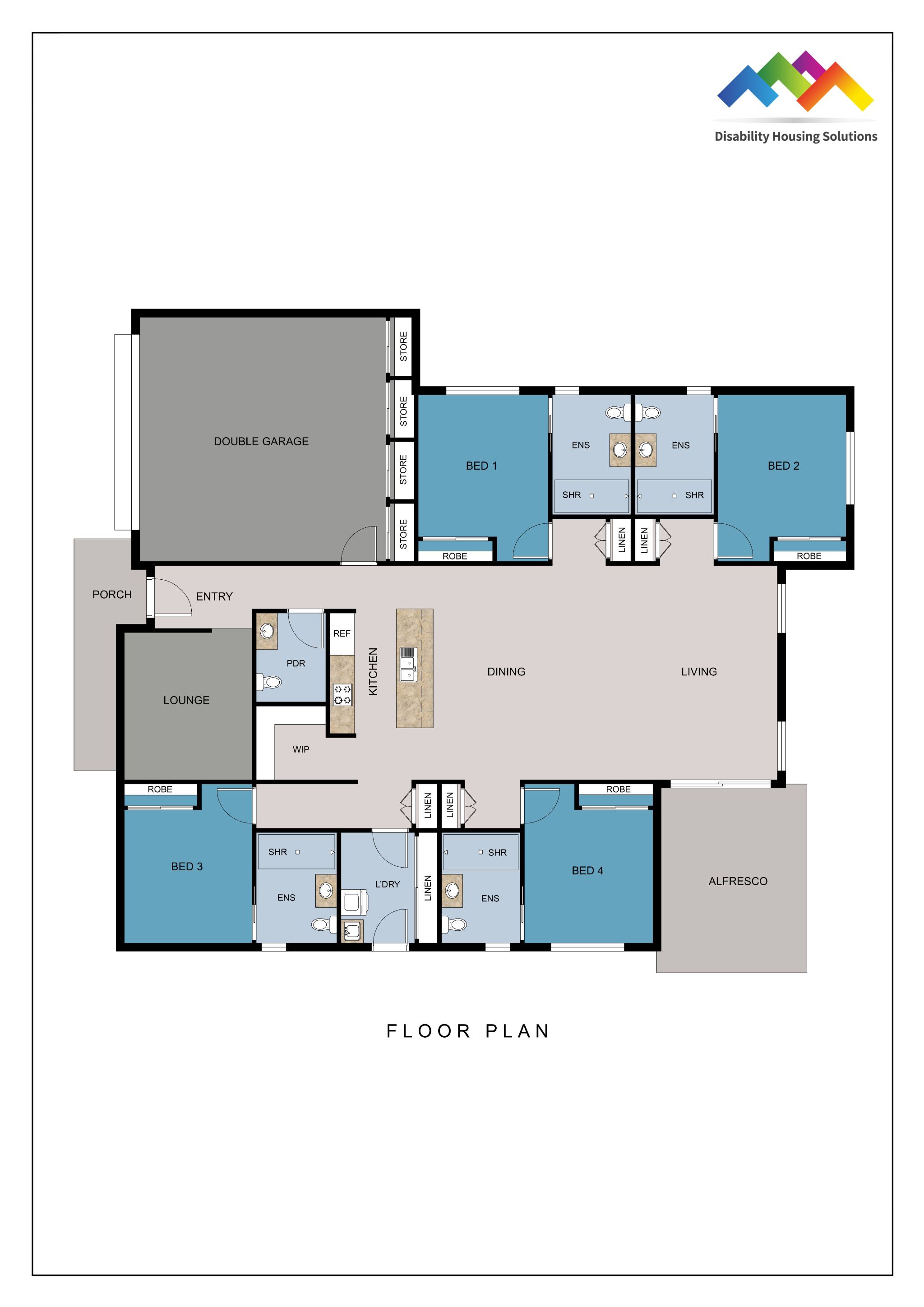 140 Cambooya St Drayton Floorplan