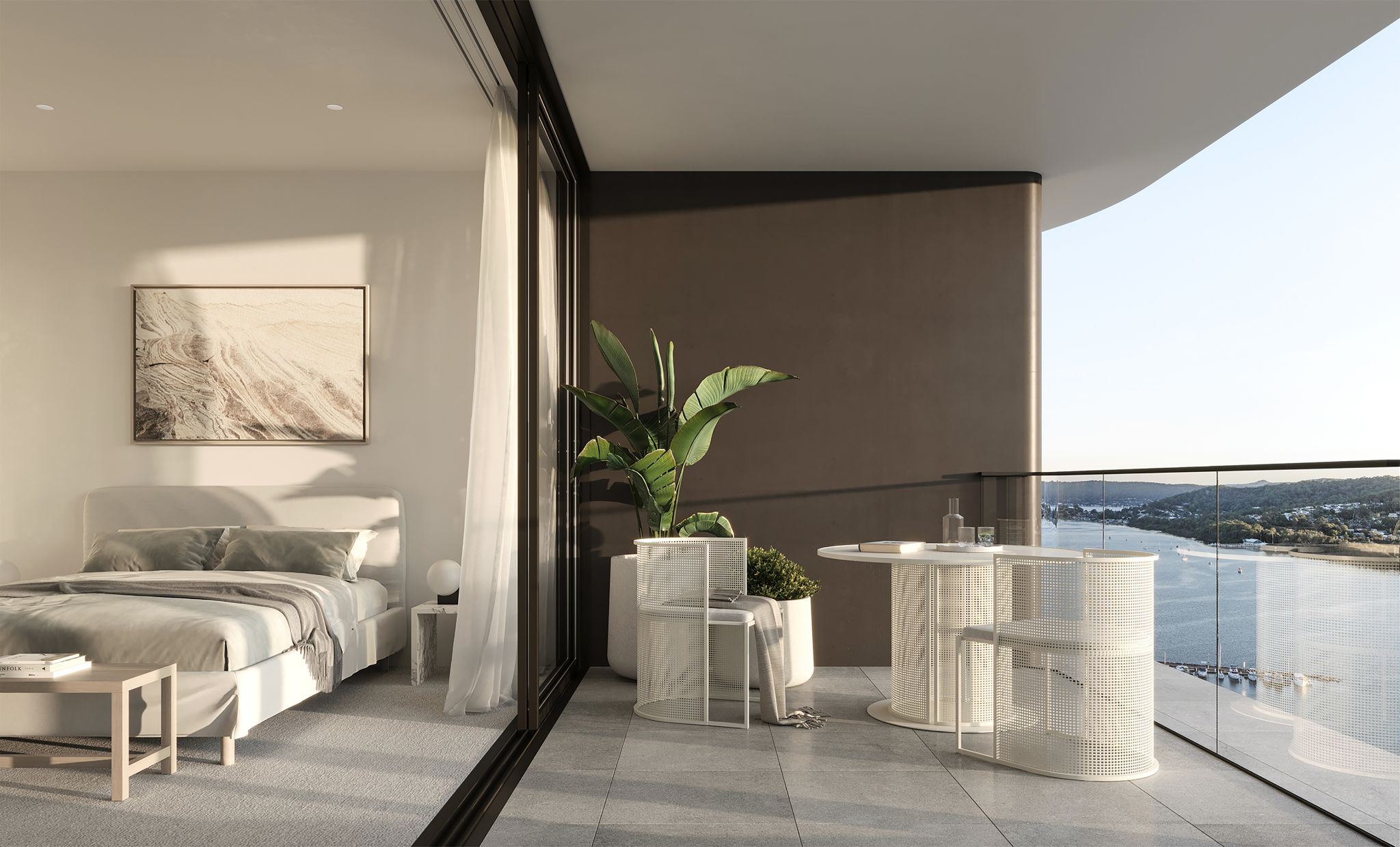 CCQ   The Waterfront - Bedroom