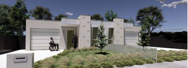 Stud Front Facade