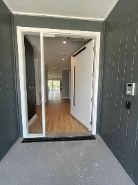 Front door, automatic access
