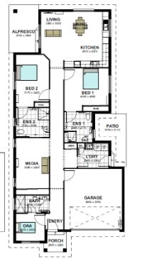 Coes Creek Floor Plan