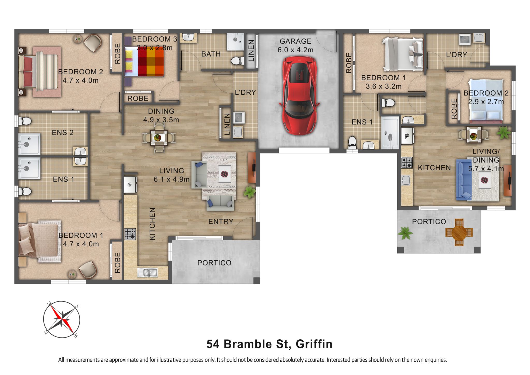 54 Bramble St  Griffin Floorplan