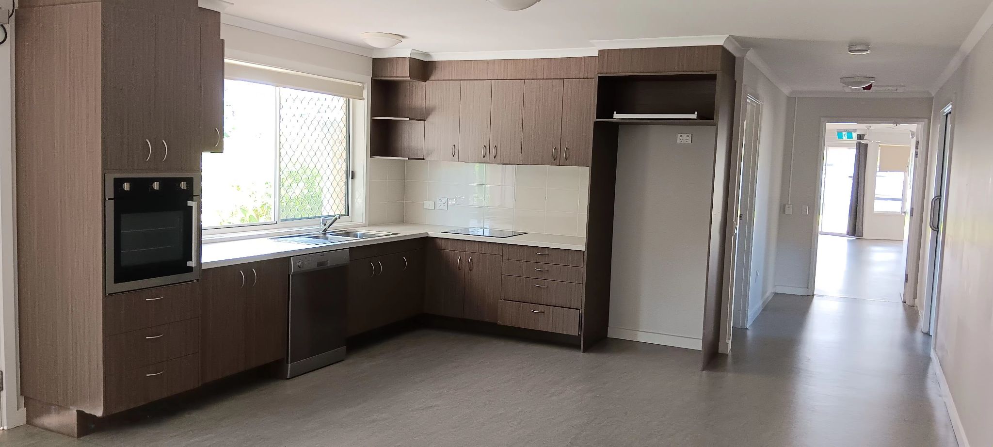 Kitchen Hallway Wiles