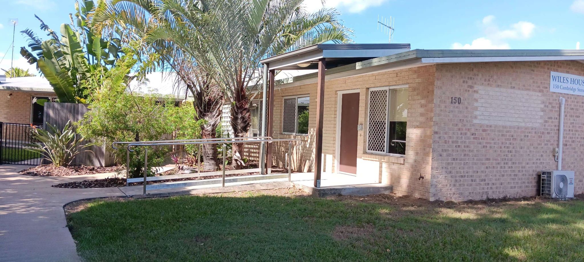 Exterior Wiles House