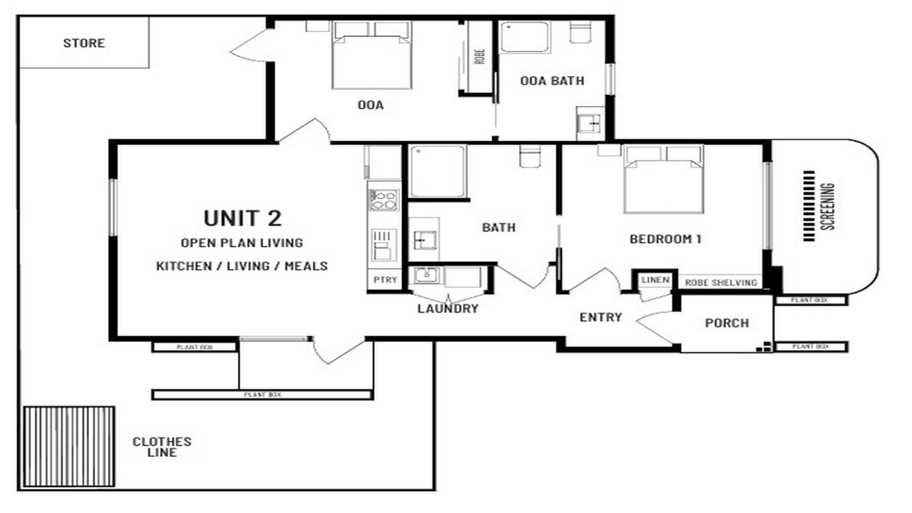 Unit 2 FloorPlan