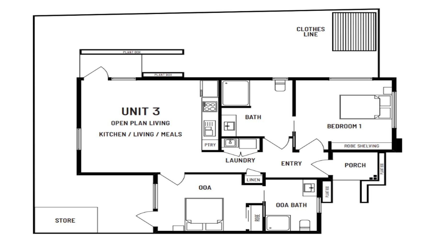 Unit 3 FloorPlan