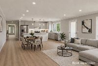 Living  dining, kitchen (AI)